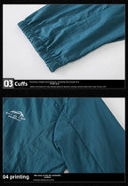 UPF100+ Men Summer Windbreaker Zip Pockets Uv Sun Protection Jackets Breathable Ultra-light Clothes Outdoor Skin Thin Coats Camp