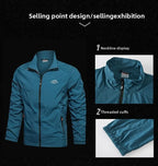 UPF100+ Men Summer Windbreaker Zip Pockets Uv Sun Protection Jackets Breathable Ultra-light Clothes Outdoor Skin Thin Coats Camp